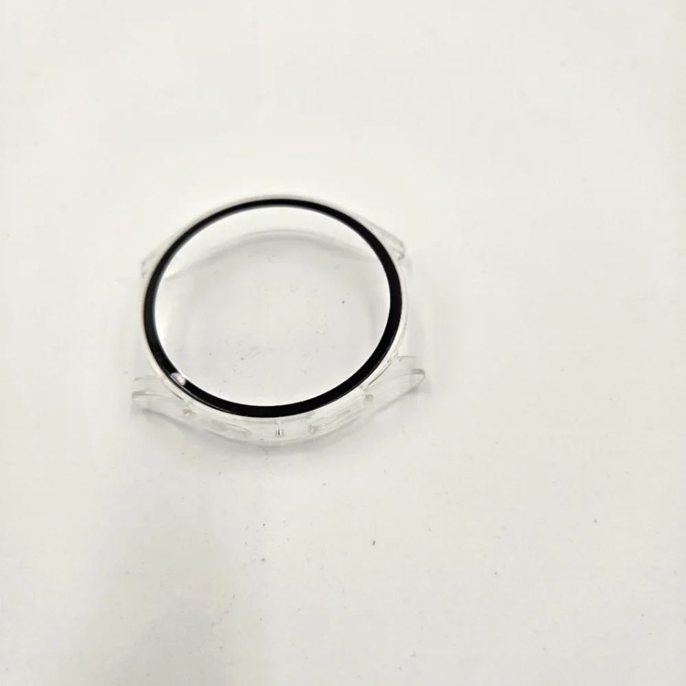 Samsung Galaxy Watch 6 Case Smartwatch Clear and Black Watch Case 40mm